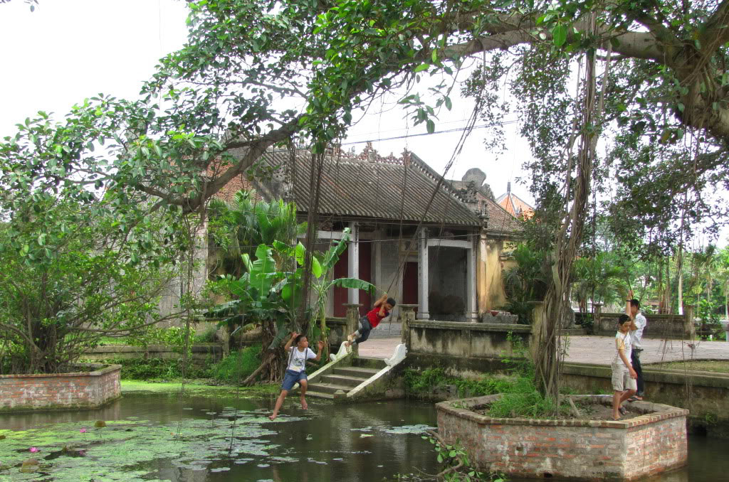 hinh anh cay da ben nuoc san dinh