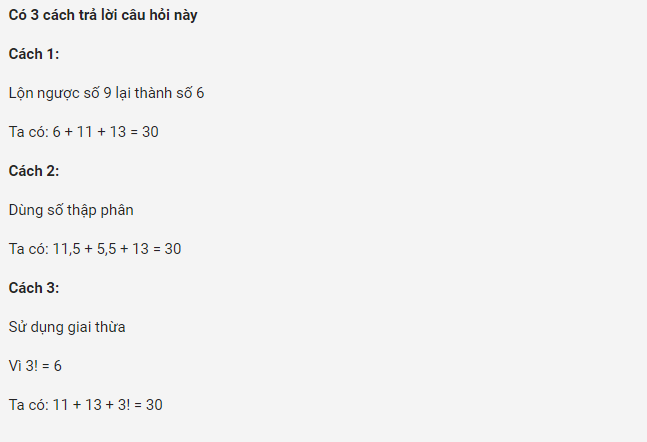 dien so vao 3 o trong bang 30 2