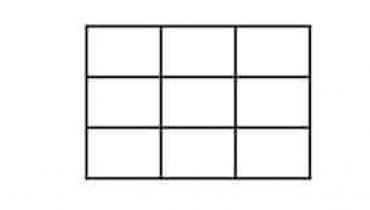 Điền số vào 9 ô trống thỏa mãn điều kiện tổng bằng 15