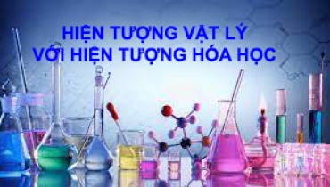 Cách nhận biết hiện tượng vật lý và hiện tượng hóa học